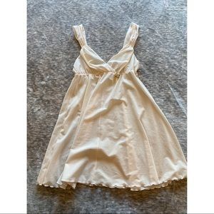 Felina pale pink sheer babydoll lingerie